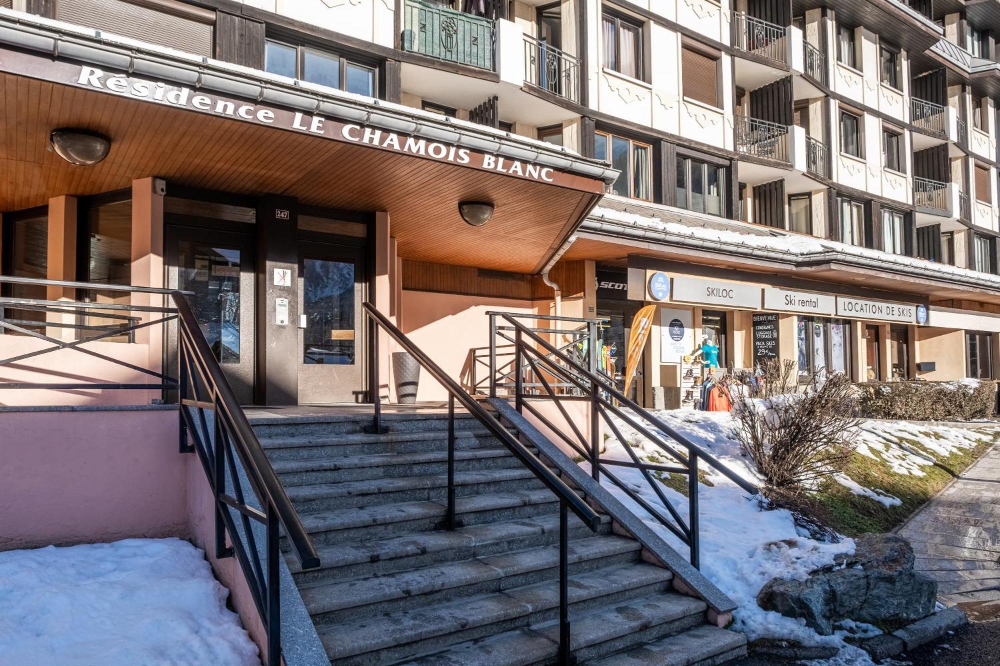 Résidence Pierre&Vacances Le Chamois Blanc Chamonix Mont Blanc Exterior foto